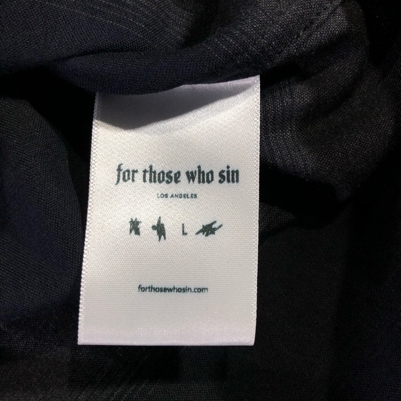 For Those Who Sin Hunter S. Thompson Gonzo Flannel - Picture 12 of 13